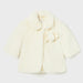 Mayoral cream faux fur coat - 02405.