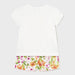 Back of the Mayoral  floral print shorts set.