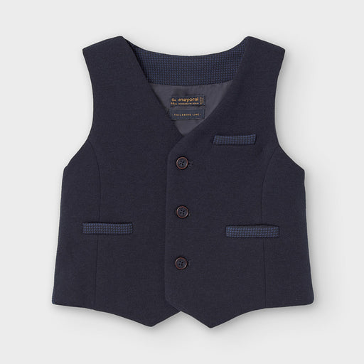 Mayoral Formal Waistcoat for Baby Boy in Navy - 02351