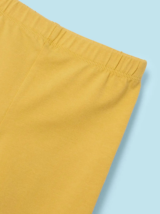 Mayoral yellow leggings.