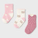 Mayoral pink heart socks set - 10526.