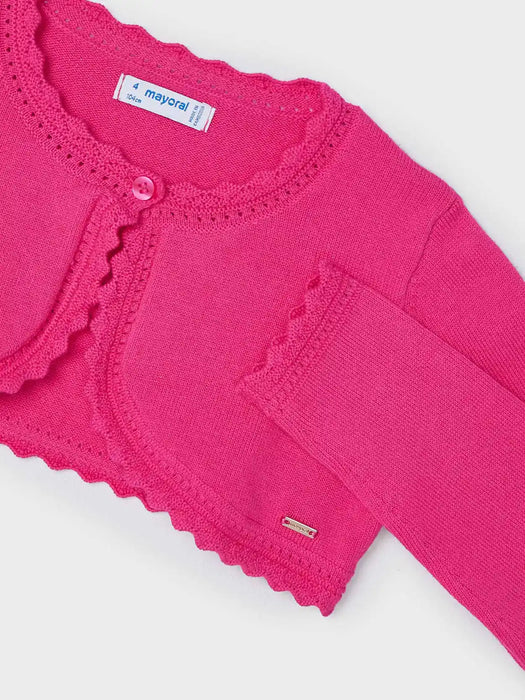 Mayoral Knitted Bolero - Pink