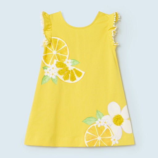 Mayoral baby girl's lemon dress.