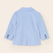 Reverse view of the Mayoral  linen jacket.