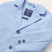 Closer look at the Mayoral  linen jacket.