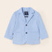 Mayoral boy's sky blue linen jacket - 01417.