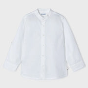 Mayoral white linen shirt - 03120.