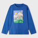 Mayoral blue l/s t-shirt - 03027.