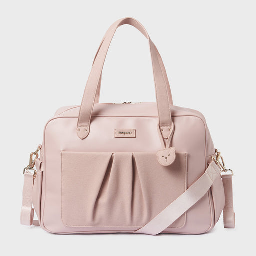 Mayoral blush pink maternity bag.