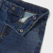 Closer view of the Mayoral Medium Wash Jeans.