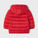Reverse view of the Mayoral Padded Coat Red.