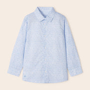 Mayoral boy's leaf patterned shirt - 03170.