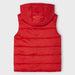 Red side of the Mayoral reversible gilet.