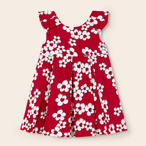 Mayoral baby girl's satin printed dress.