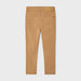 Reverse view of the Mayoral tan slim fit trousers.