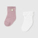 Mayoral baby girl's pink socks - 10655.
