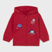 Mayoral red space hoodie - 02443.