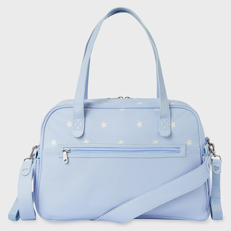 Back of the Mayoral star changing bag.