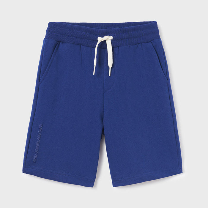 Mayoral boy's blue track shorts - 00600.