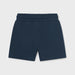 Reverse side of the Mayoral navy track shorts.