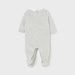 Reverse view of the Mayoral Velour Babygrow Moon.