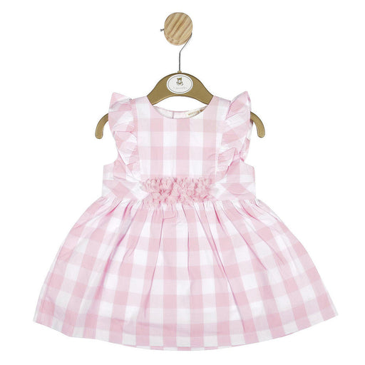 Mintini Gingham Dress Pink - mb4805.