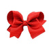 Girl's Ribbon Bow Clip - Red