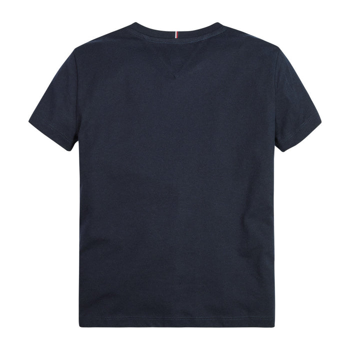 Reverse view of the Tommy Hilfiger Foil Logo T-Shirt.