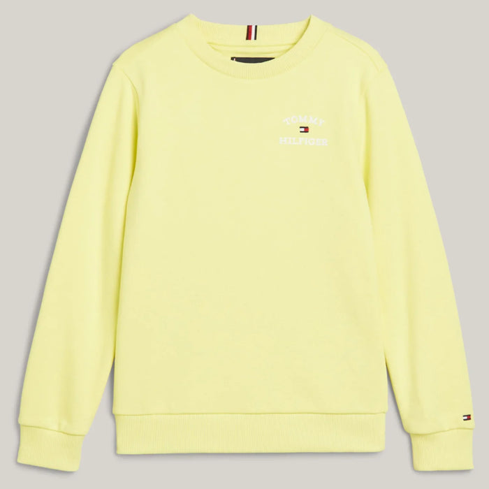 Tommy Hilfiger yellow logo hoodie - kb08828.