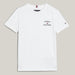Tommy Hilfiger boy's white logo t-shirt - kb08807.