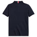 Back of the Tommy Hilfiger logo tape polo shirt.