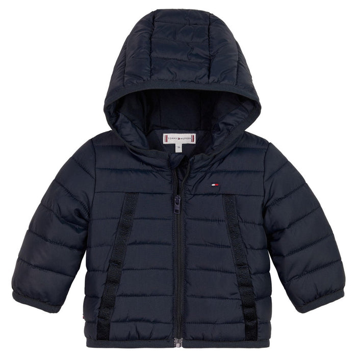 Tommy Hilfiger baby boy's monotype puffer jacket - kn01722.