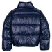 Rear view of the Tommy Hilfiger puffer jacket.