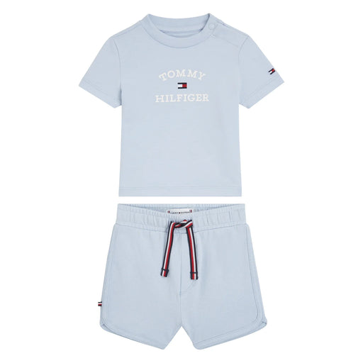 Tommy Hilfiger baby boy's blue shorts set - kn01812.