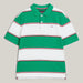 Tommy Hilfiger green striped polo shirt - kb08857.
