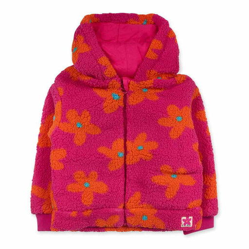 Tuc Tuc pink sherpa jacket - 11359562.