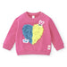 Tuc Tuc pink tulle heart sweatshirt - 11369389.