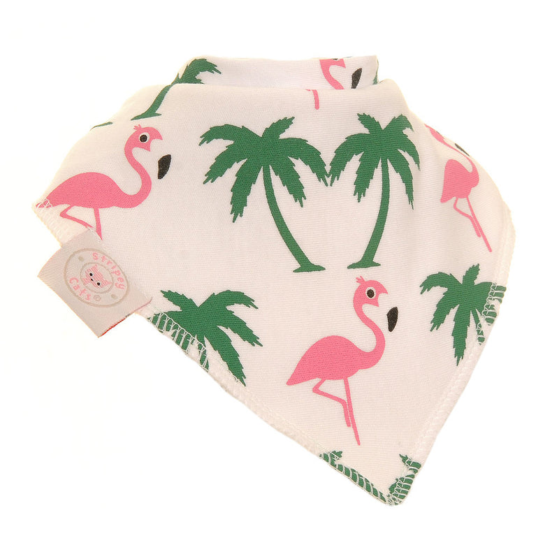Ziggle Bandana Bib Flamingo