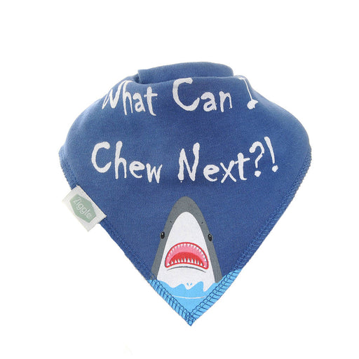 Ziggle Bandana Bib ‘What Can I Chew Next?’ Slogan