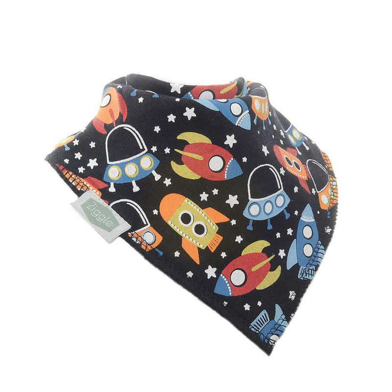 Ziggle Spaceships Bib