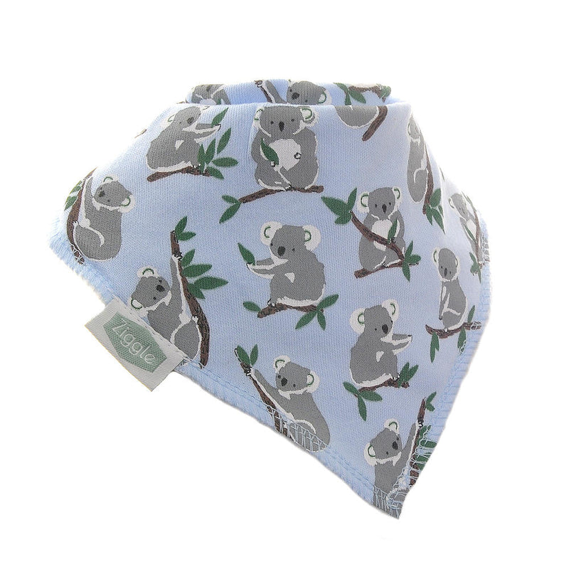 Ziggle Cuddly Blues Koala Bib