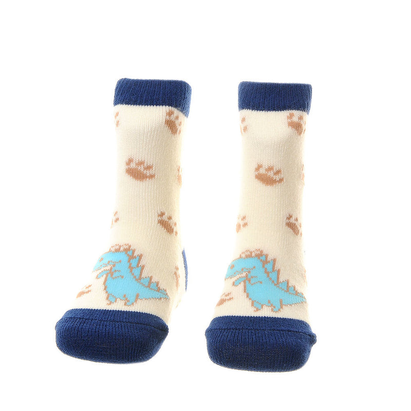Ziggle Dinos & Stars Socks - Blue Dinos