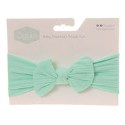 Ziggle Top Bow Headband - Mint